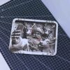 Santa & Reindeer Selfie 3D illusion Laser File - SVG, WWS, XCS, LBRN2