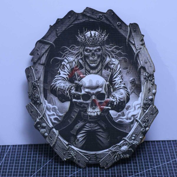 King of the Cursed Seas 3D Illusion Laser File - SVG, WWS, XCS, LBRN2