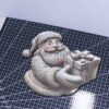 6 Santa Gift 3D illusion Laser File - SVG, WWS, XCS, LBRN2