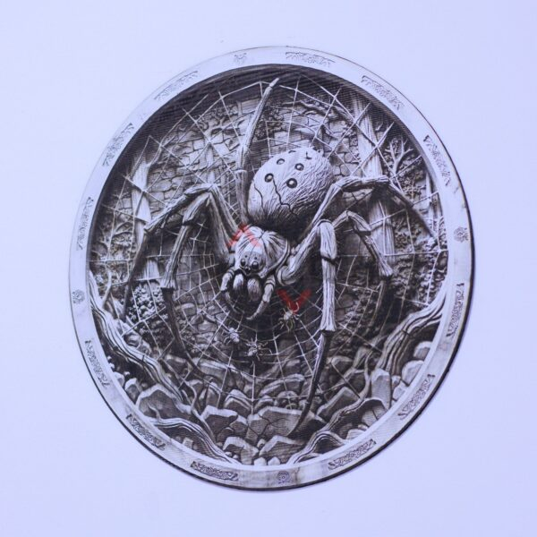 Spider 3D illusion