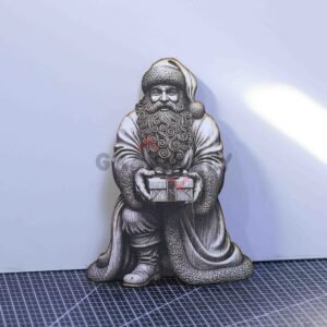 The Gift Bearer 3D illusion Laser File – SVG, DXF, AI, LBRN2