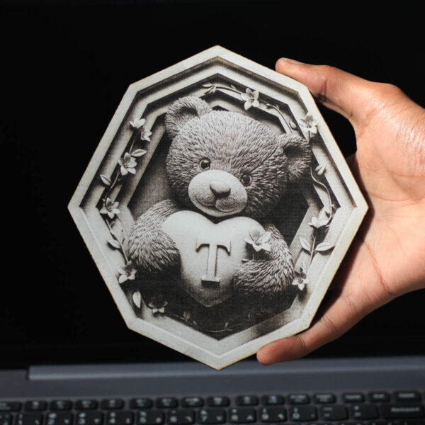 Teddy Bear 3D illusion