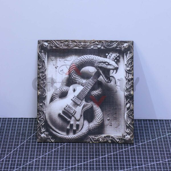 Serpent of Sound 3D illusion Laser File - SVG, WWS, XCS, LBRN2