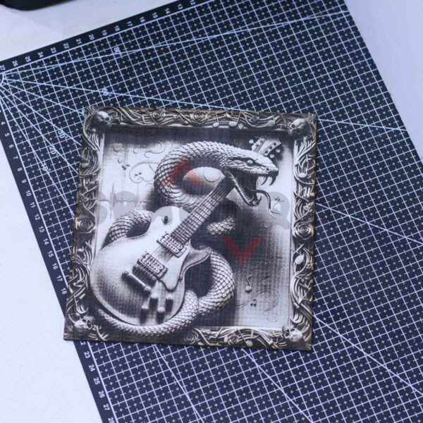 Serpent of Sound 3D illusion Laser File - SVG, WWS, XCS, LBRN2
