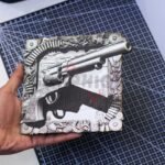 Desert Marshal 3D illusion Laser File - SVG, WWS, XCS, LBRN2