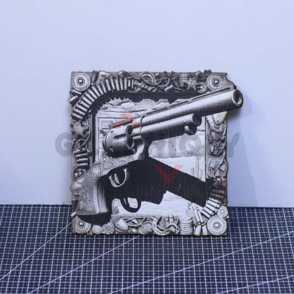 Desert Marshal 3D illusion Laser File - SVG, WWS, XCS, LBRN2