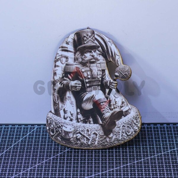 Nutcracker General 3D Illusion Laser File - SVG, WWS, XCS, LBRN2