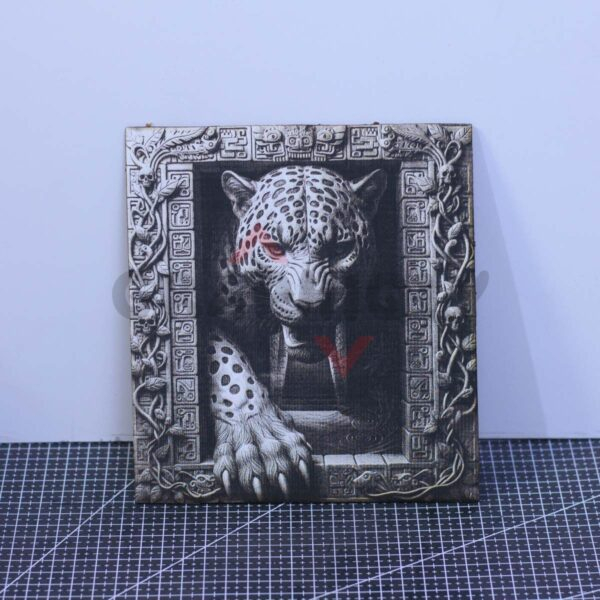 Jaguar 3D Illusion Laser File - SVG, WWS, XCS, LBRN2