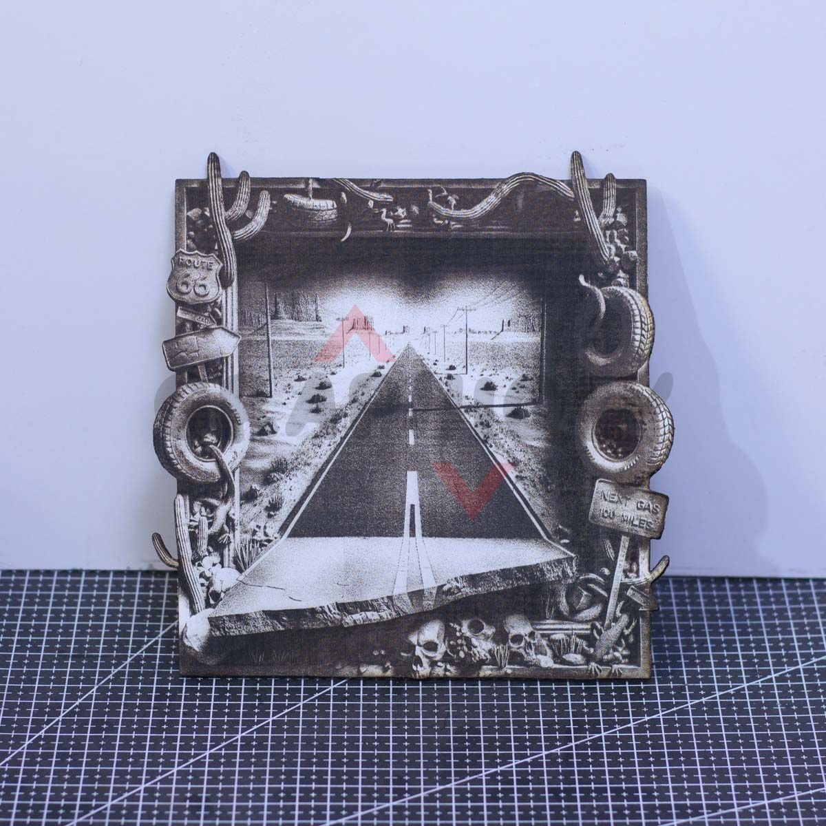 Road To Nowhere Laser File - SVG, WWS, XCS, LBRN2 - Image 2