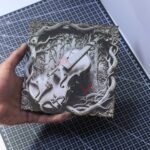 Forest Violin 3D Illusion Laser File - SVG, WWS, XCS, LBRN