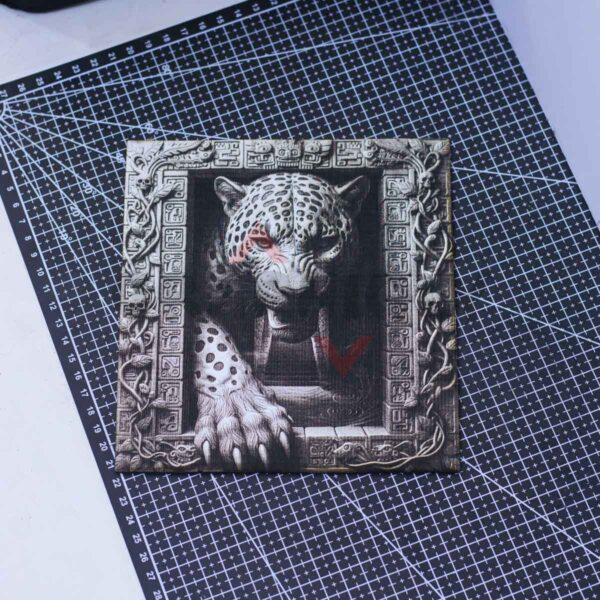 Jaguar 3D Illusion Laser File - SVG, WWS, XCS, LBRN2