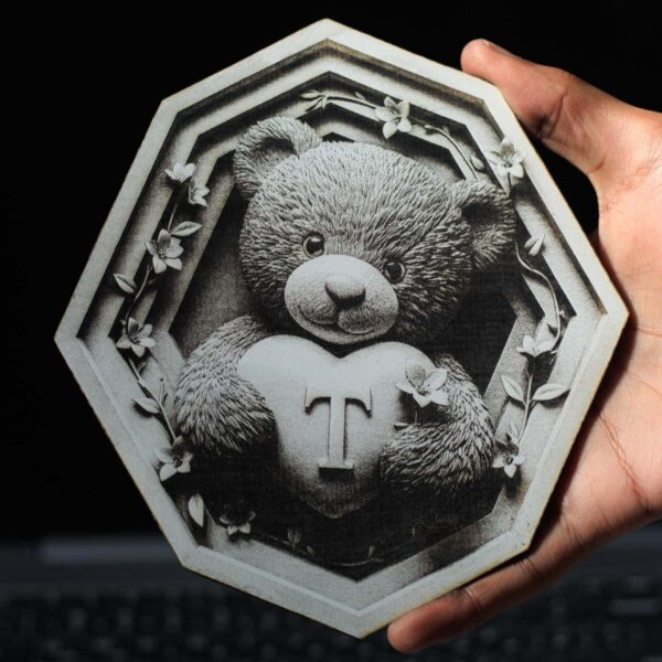 Teddy Bear 3D illusion