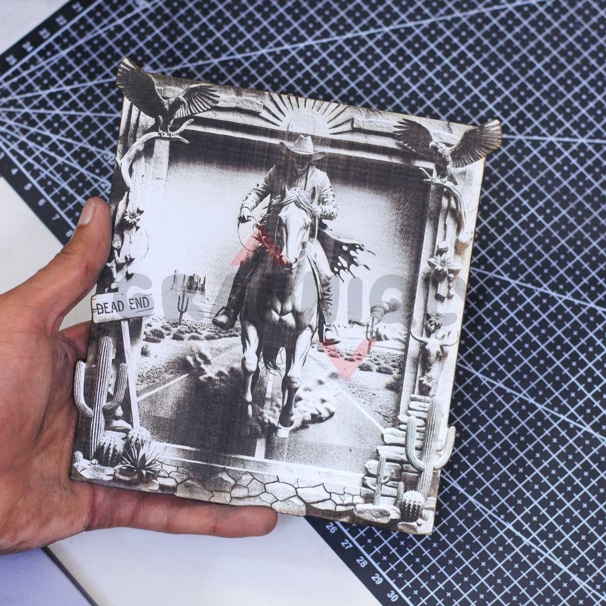 Dead End 3D illusion