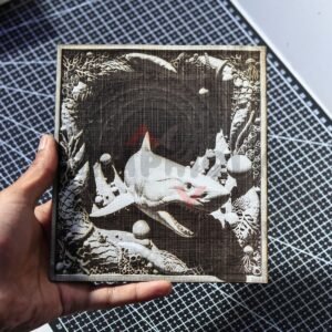 Great White Shark Tunnel 3D Illusion