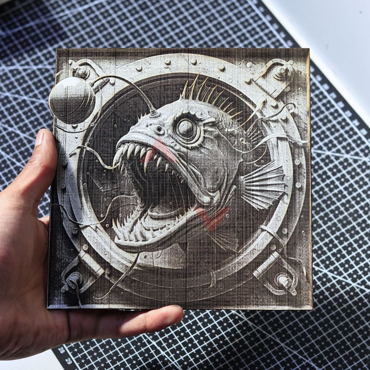 Deep Ocean Predator 3D Illusion