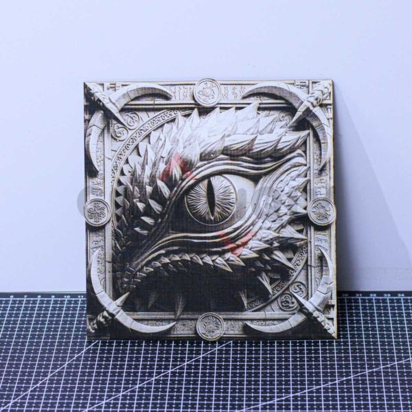Dragon Eye 3D illusion Laser File - SVG, WWS, XCS, LBRN2