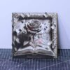 Rose from the Book 3D Illusion Laser File - SVG, WWS, XCS, LBRN2