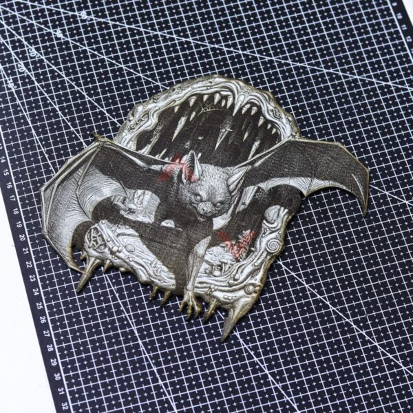 Bat Emerging from Cavernt Laser File - SVG, WWS, XCS, LBRN2