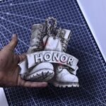 Honor Banner Boots 3D Illusion Laser File - SVG, WWS, XCS, LBRN2