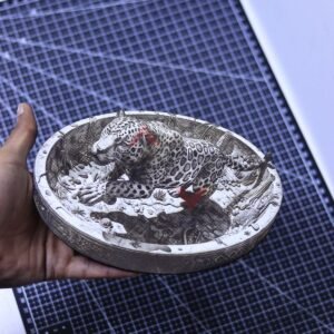 Jaguar Sprinting 3D illusion