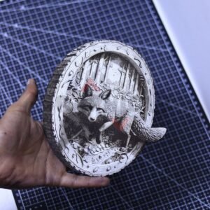 Woodland Fox 3D Illusion