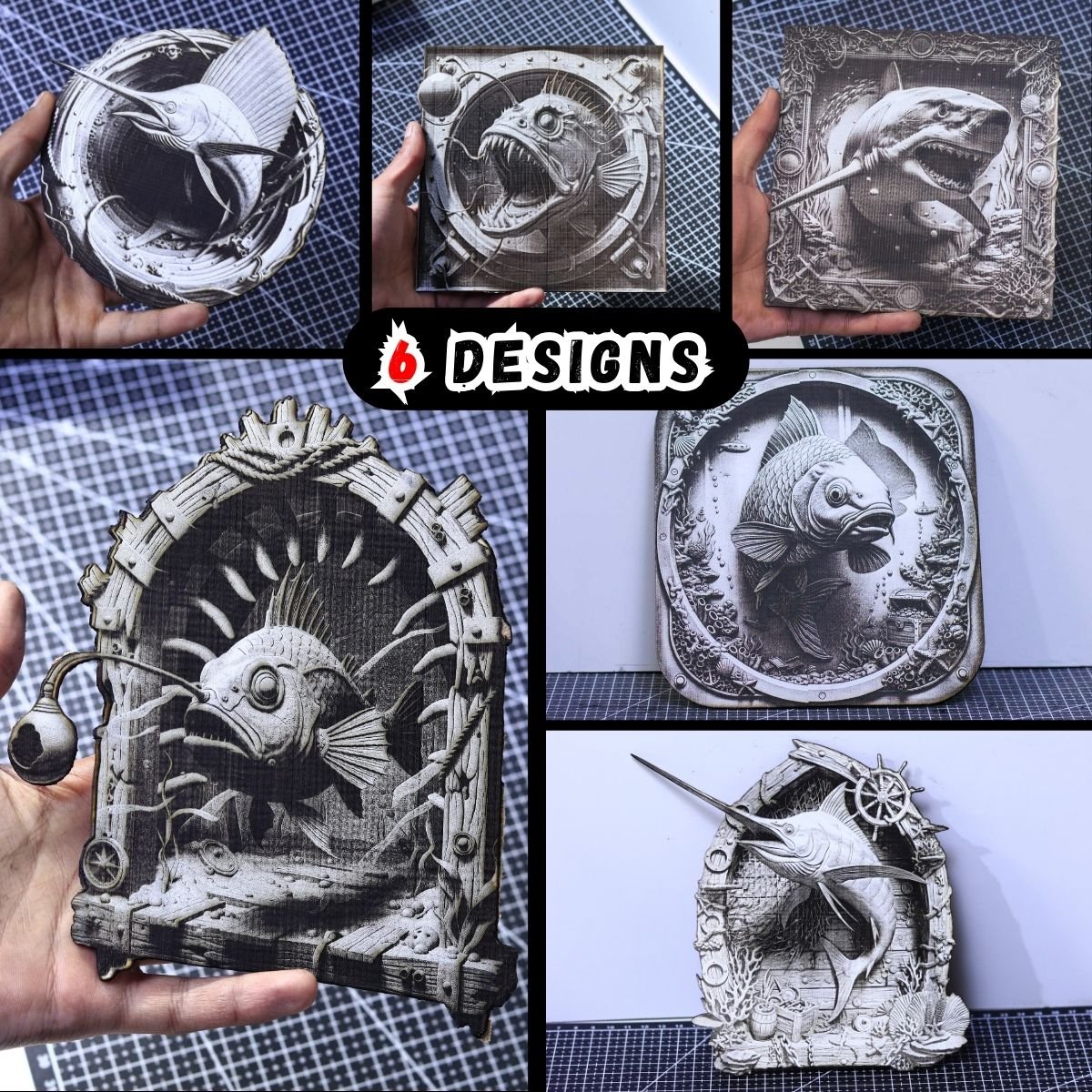 Ocean Predators & Portholes Bundle