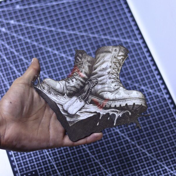 Combat Boots Splash