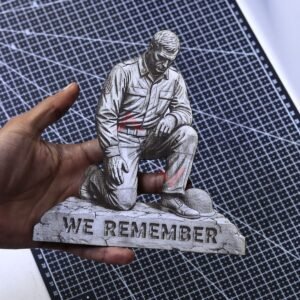 We Remember Soldier Tribute 3D Illusion