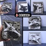 ✈ Aviation & Jet Fighters Laser Bundle (6-Pack)