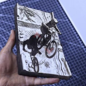 Rider Jump Platform 3D Illusion