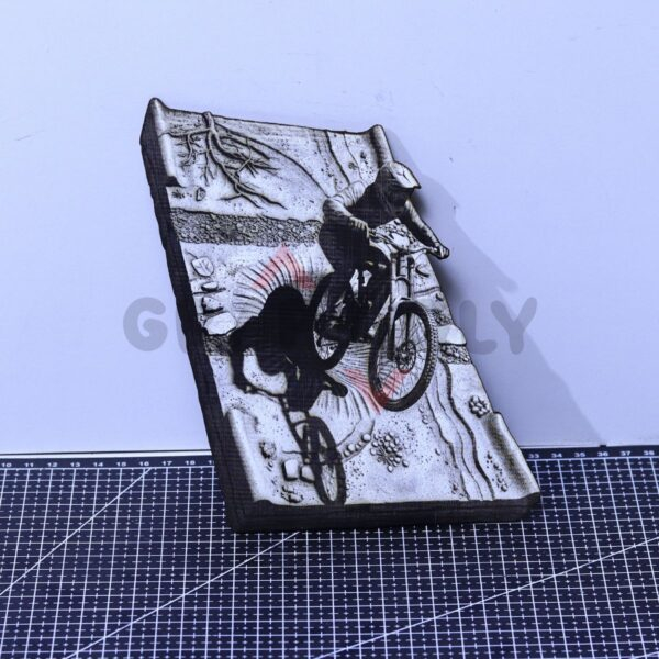 11 Rider Jump Platform 3D Illusion Laser File - SVG, WWS, XCS, LBRN2