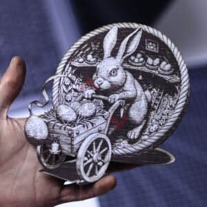 Egg Cart Captain 3D Illusion