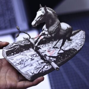 Forest Path Horse 3D Illusion