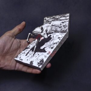 Deer Running on Slab 3D Illusion