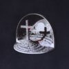 Cross Sunrise Scene 3D Illusion Laser File - SVG, WWS, XCS, LBRN2