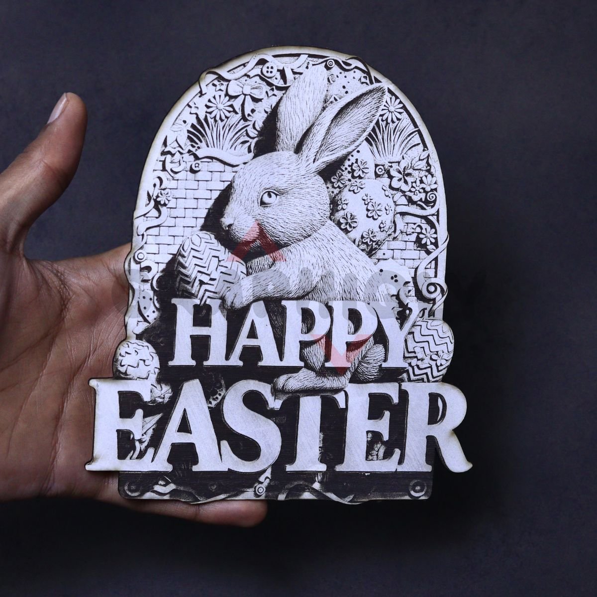 The Easter Welcome 3D Illusion