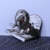 Lion of the Ledge 3D Illusion Laser File - SVG, WWS, XCS, LBRN2