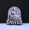 5 The Easter Welcome 3D Illusion Laser File - SVG, WWS, XCS, LBRN2