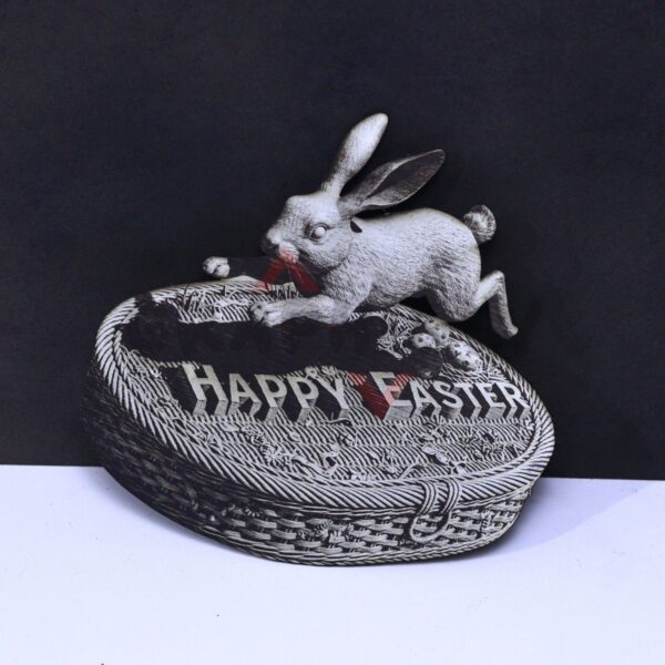 Happy Easter Jump 3D Illusion Laser File - SVG, WWS, XCS, LBRN2