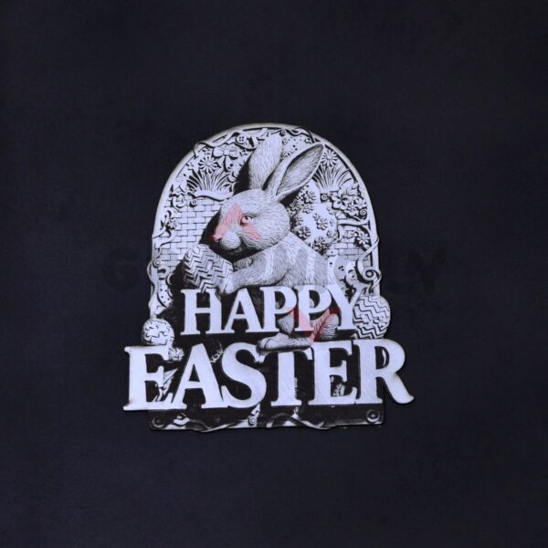 6 The Easter Welcome 3D Illusion Laser File - SVG, WWS, XCS, LBRN2