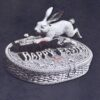 Happy Easter Jump 3D Illusion Laser File - SVG, WWS, XCS, LBRN2