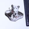 Walking Lioness 3D Illusion Laser File - SVG, WWS, XCS, LBRN2