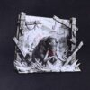 Mammoth in Frozen Valley 3D Illusion Laser File - SVG, WWS, XCS, LBRN2