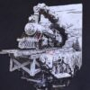 Train Crossing Bridge 3D Illusion Laser File - SVG, WWS, XCS, LBRN2