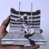 Football Field Goal Kick 3D Illusion