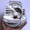 Baseball Equipment Trio 3D Illusion