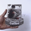 Powered by Coffee Beans 3D Illusion Laser File - SVG, WWS, XCS, LBRN2