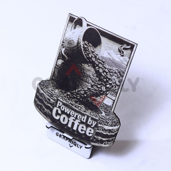 Coffee Lovers 3D Illusion Laser Engraving Bundle (8-Pack)