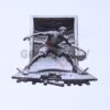 Basketball Wide Crossover 3D Illusion Laser File - SVG, WWS, XCS, LBRN2