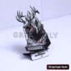 The Man The Myth The Legend Deer 3D Illusion Laser File - SVG, WWS, XCS, LBRN2